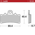 BRAKE PAD SINTER SPORT REAR