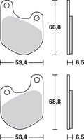 BRAKE PAD TRW MCB511