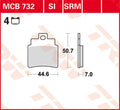 BRAKE PAD TRW MCB732