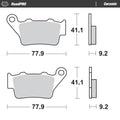 BRAKE PAD CERAMIC