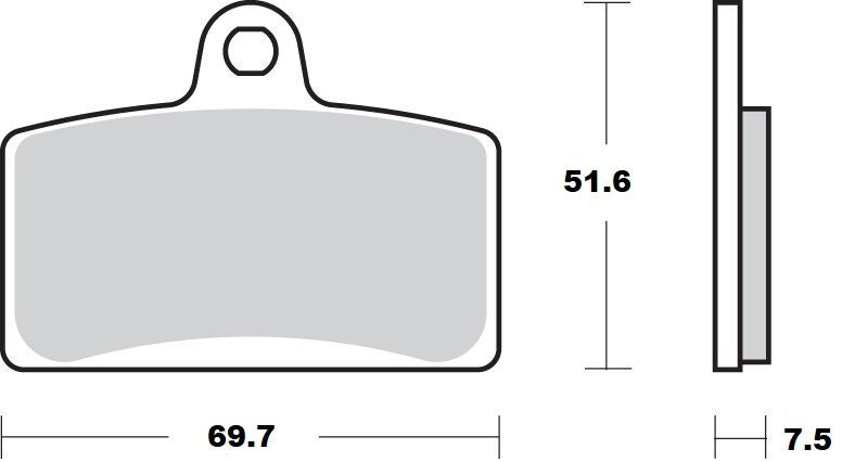 BRAKE PAD CERAMIC