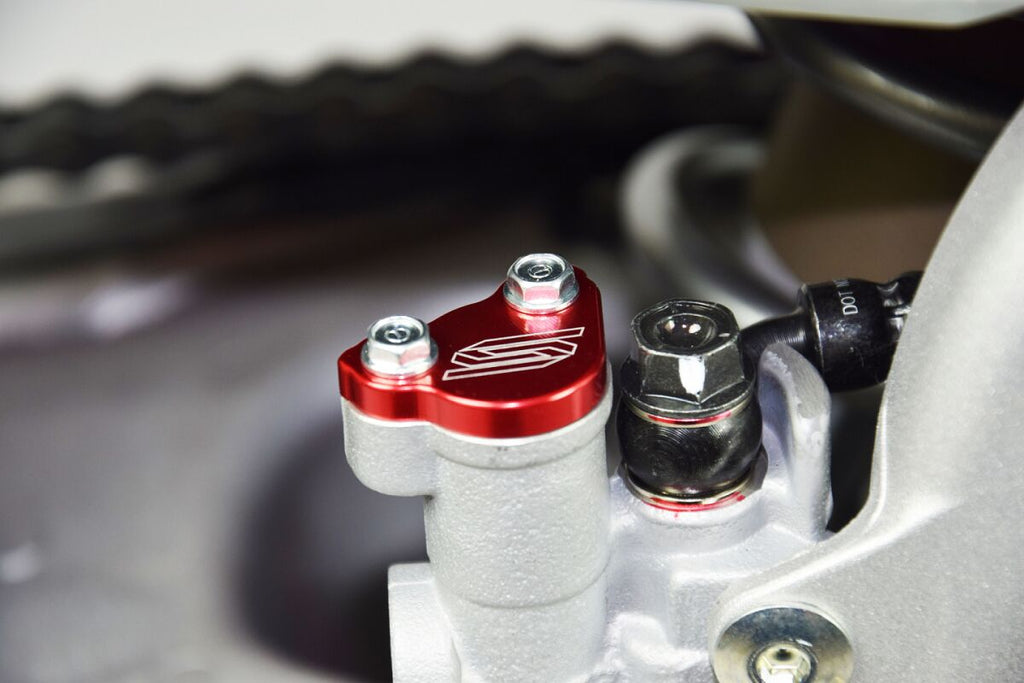 BRAKE RESERVOIR CAP RED