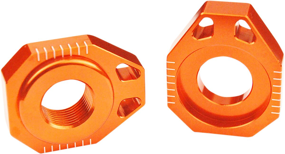 AXLE BLOCKS KTM ORANGE