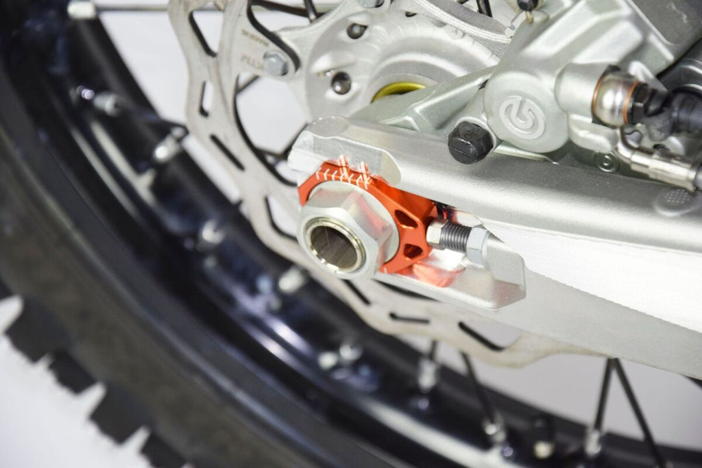 AXLE BLOCKS KTM ORANGE
