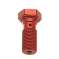 BANJO BOLT RED M10X1 25