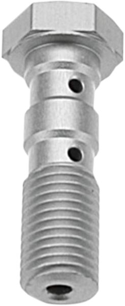 DOUBLE BANJO BOLT SIL M10X1 25