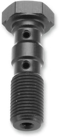 DBL BANJO BOLT BLK M10X1