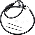 FRT BRAKE LINE XL BK +4