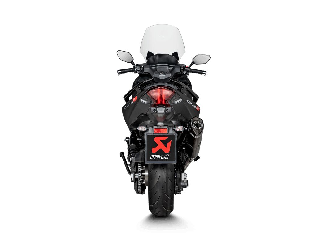 EXHAUST RAC SS/CF MAXSYM