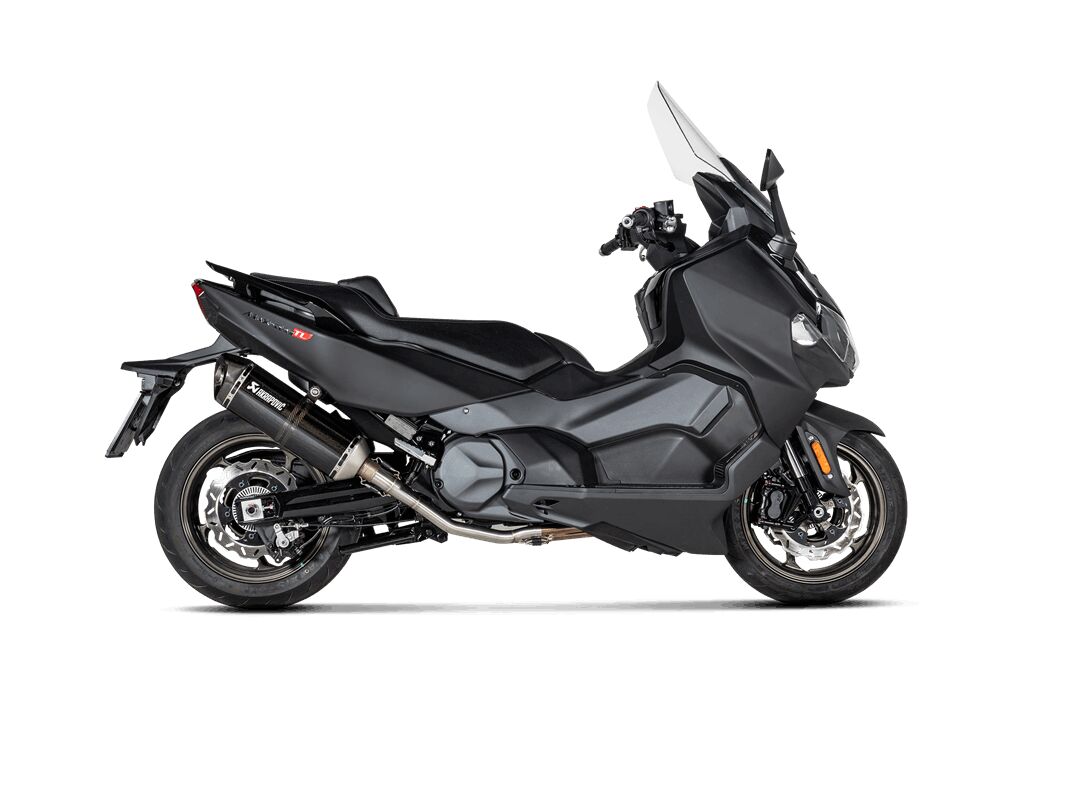 EXHAUST RAC SS/CF MAXSYM