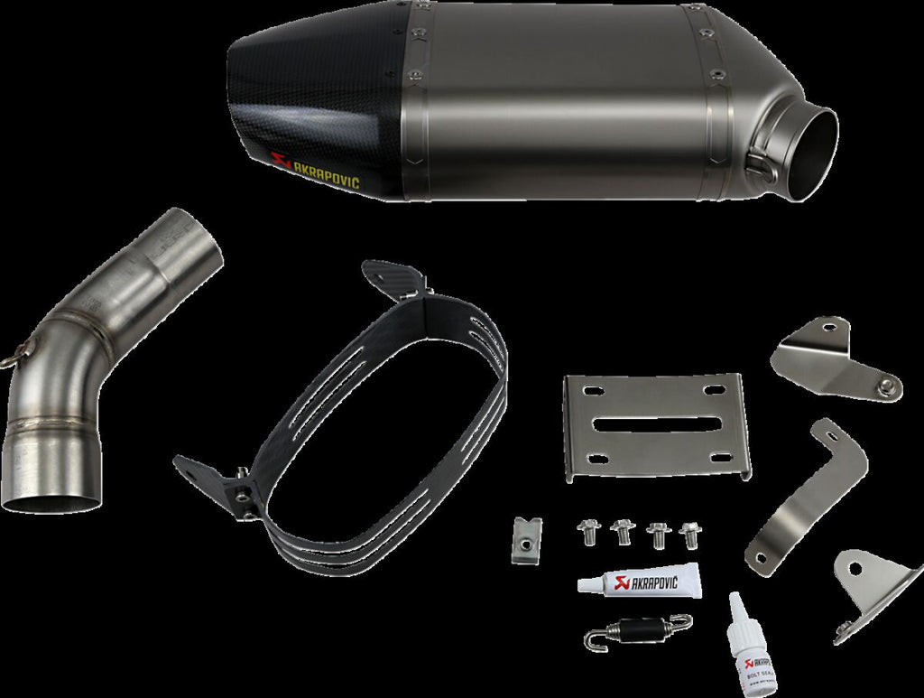 MUFFLER TI/CF ZX-6R 07/08