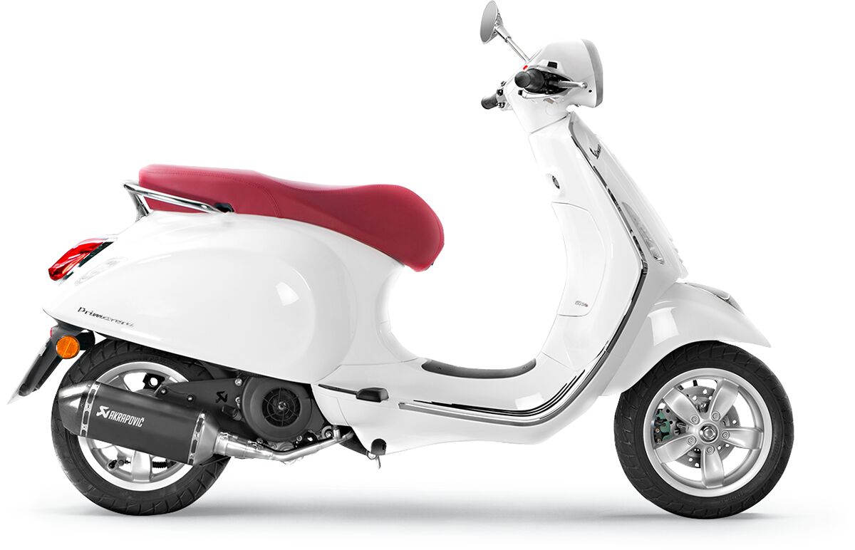 MUFFLER SS/CF BLK VESPA