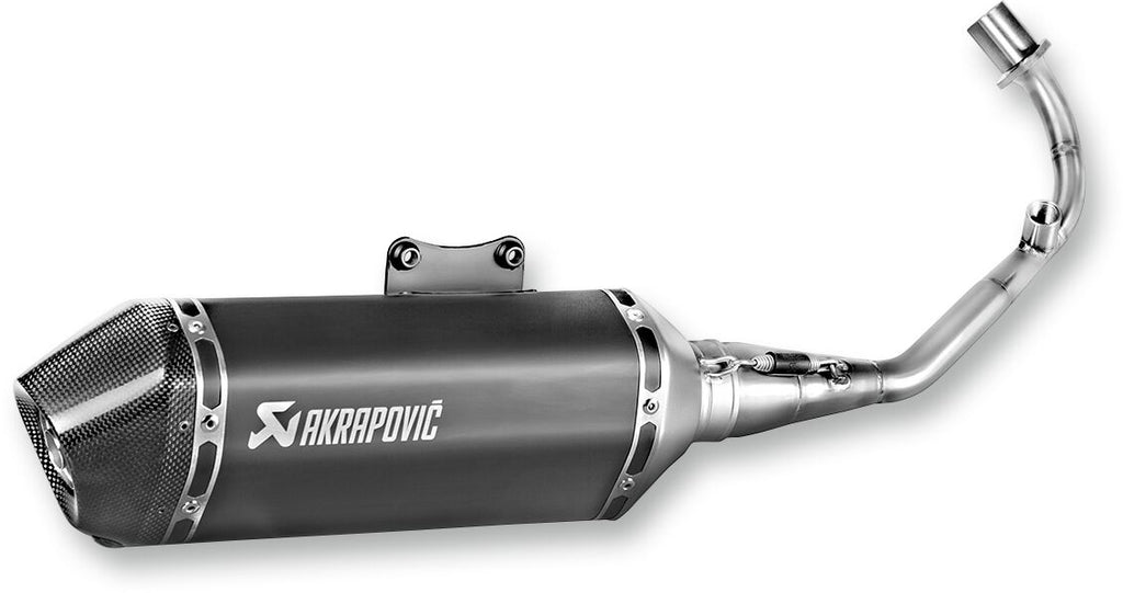 MUFFLER SS/CF BLK VESPA