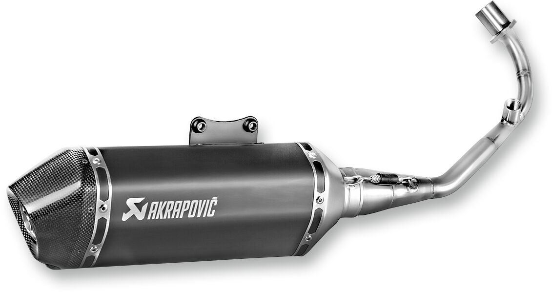 MUFFLER SS/CF BLK VESPA