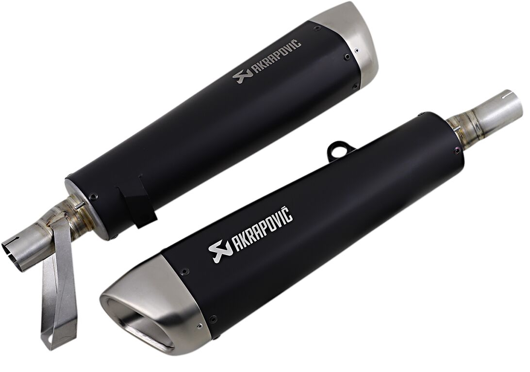 MUFFLERS TI BK STR TWIN