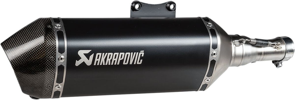 MUFFLER SS/CF BLK SPRINT