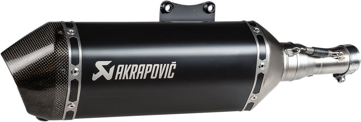 MUFFLER SS/CF BLK SPRINT