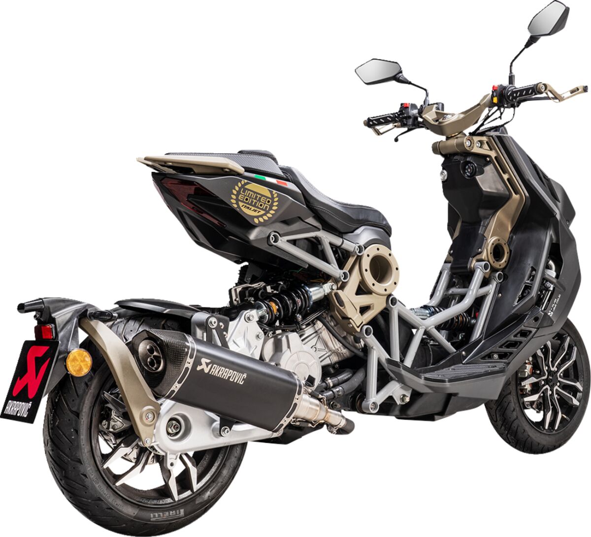 MUFFLER SS/CF BLK ITAL