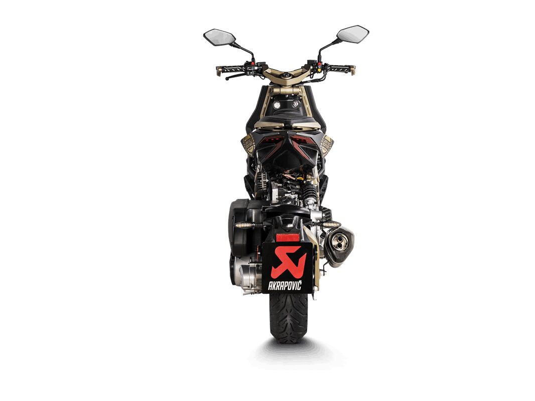 MUFFLER SS/CF BLK ITAL