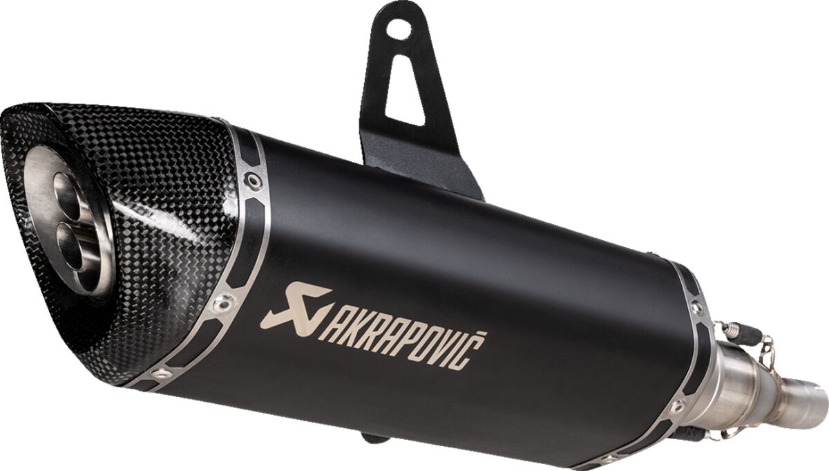 MUFFLER SS/CF BLK ITAL