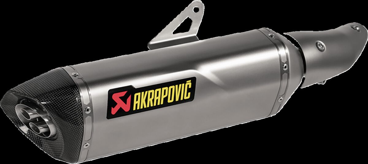 MUFFLER SLIP-ON TITANIUM NINJA