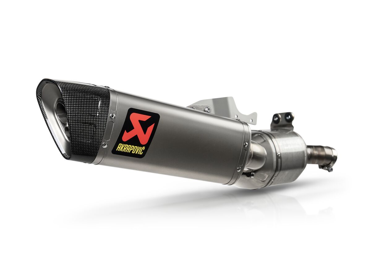MUFFLER SLIP-ON TI/CF F900R/XR