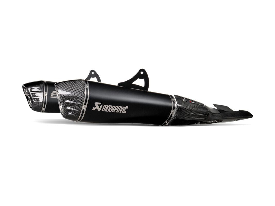 MUFFLER SLIP-ON TITANIUM/CARBO