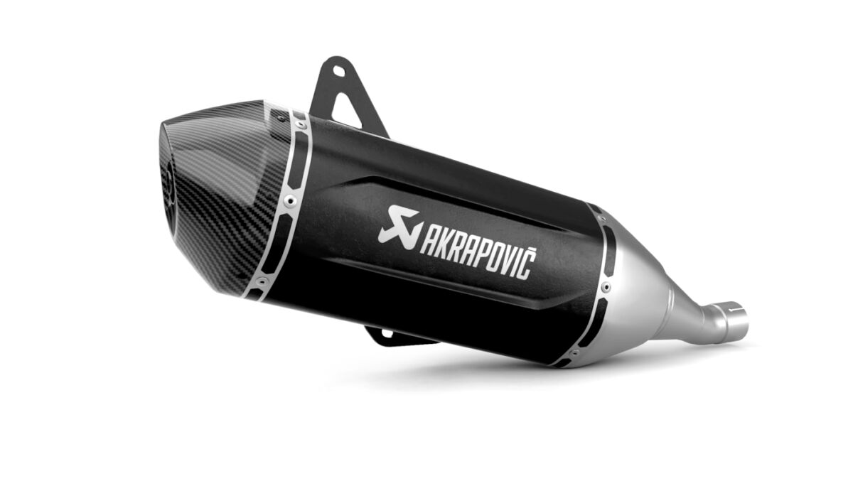 MUFFLER SS/CF BLK VESPA PRIM 1