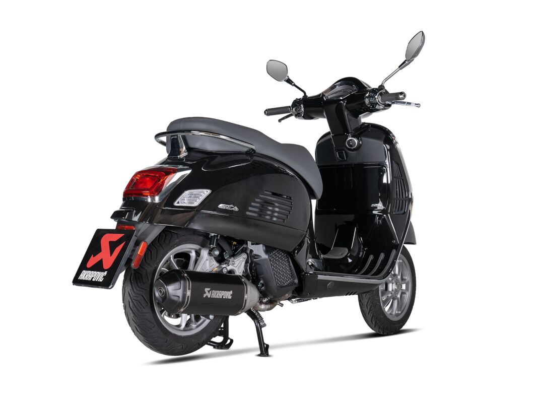 MUFFLER SS/CF BLK VESPA GTS 12