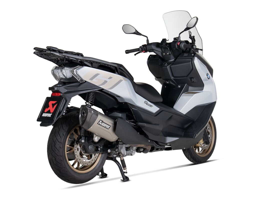 MUFFLER SLIP-ON TI C400X/C400G