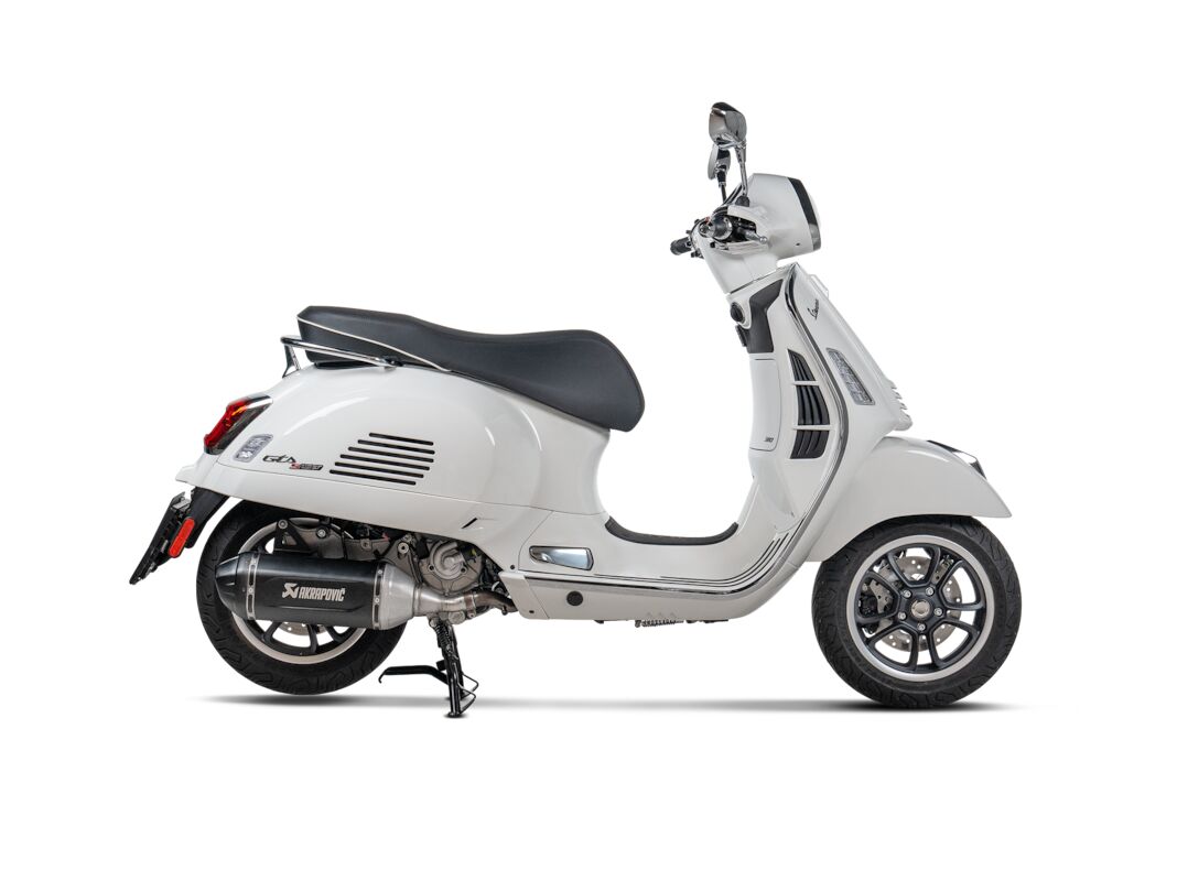 MUFFLER SS/CF BLK VESPA GTS 31
