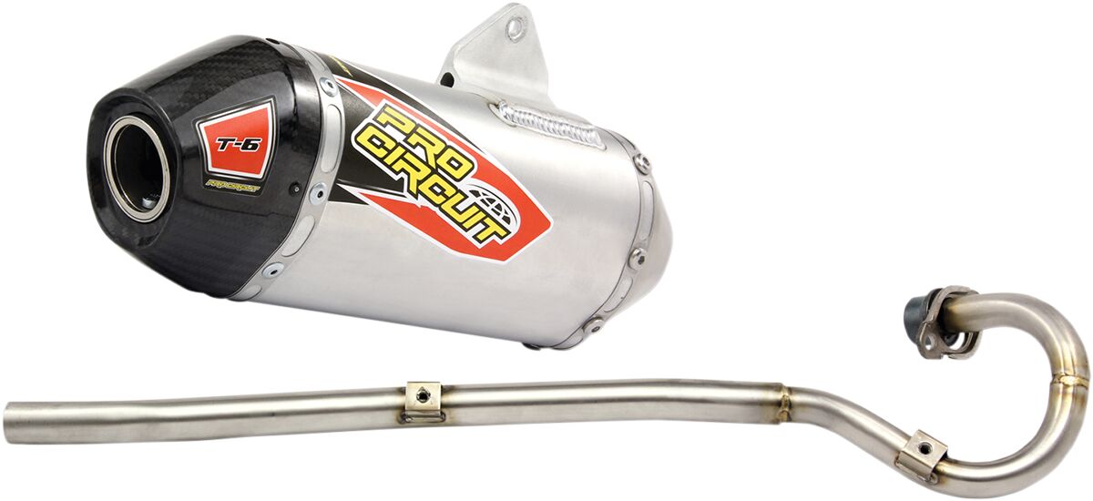 EXHAUST T6 SS CF CAP SA