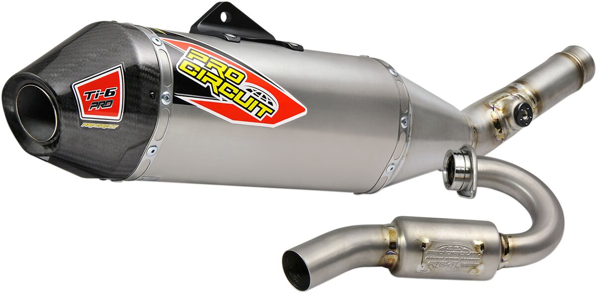 EXHAUST TI6 PRO TI W/CF