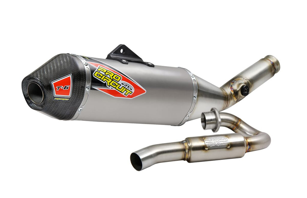 EXHAUST T6 SS/TI/CF KAW
