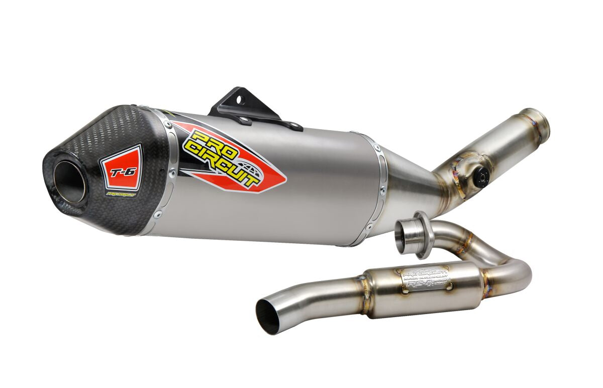 EXHAUST T6 SS/TI/CF KAW