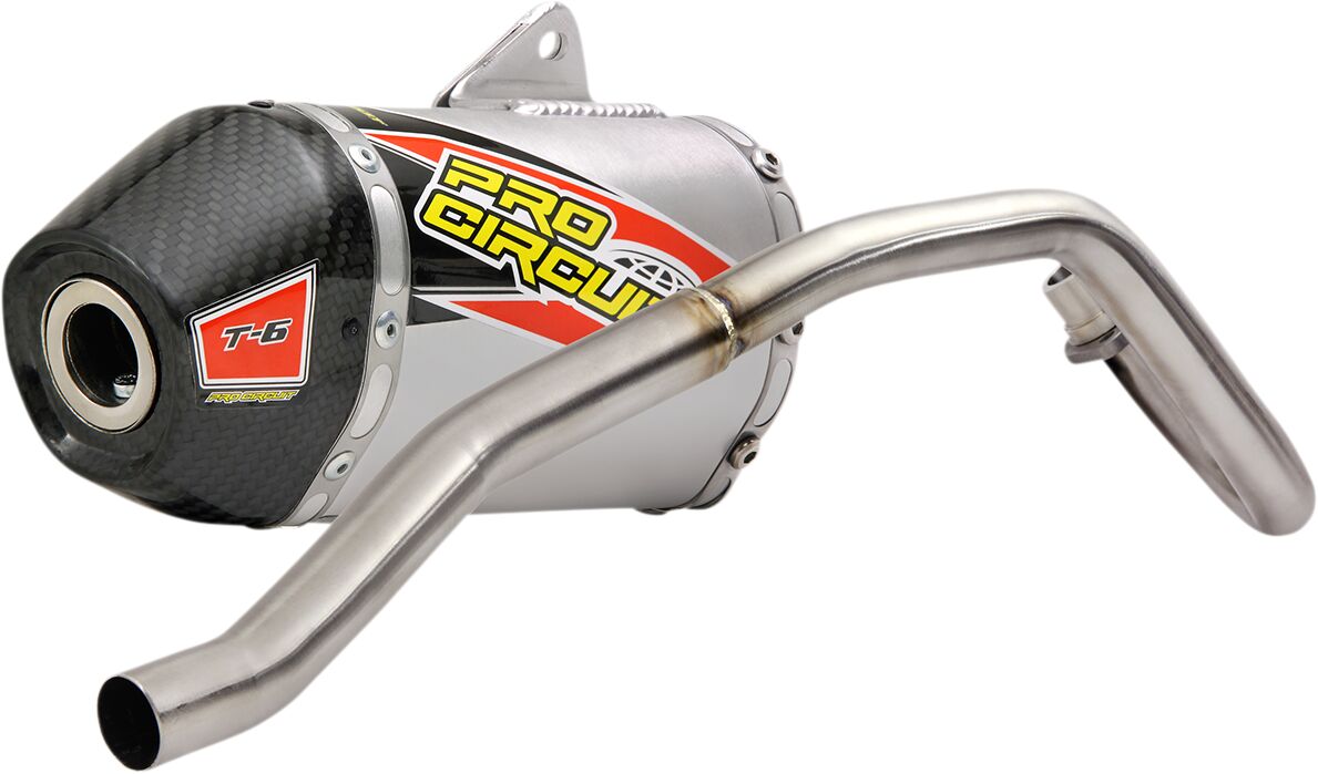 EXHAUST T6 SS CF CAP SA