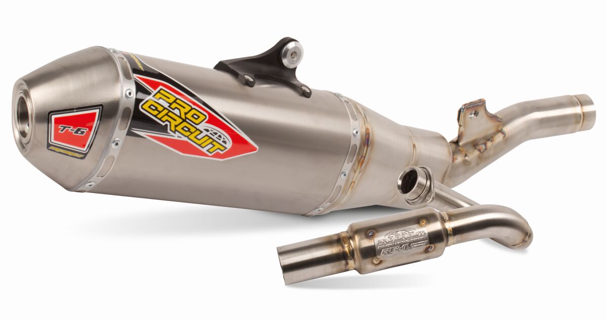 EXHAUST T-6 BC SS/TI END CAP K