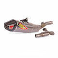 EXHAUST TI-6 TIT/CF KX250 25-