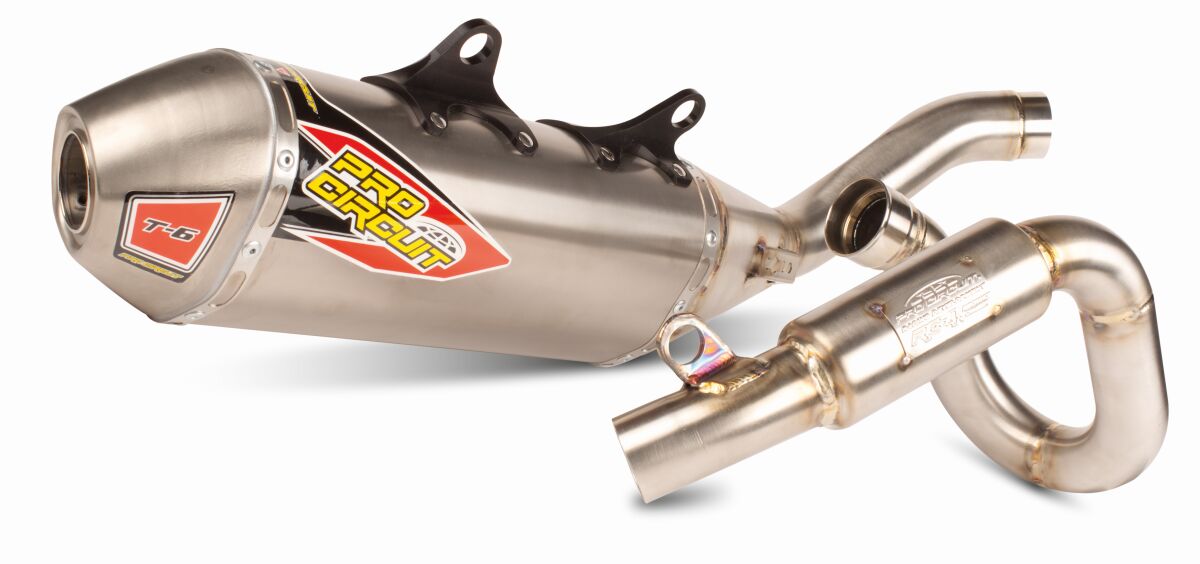 EXHAUST T6 BC SS/TI SXF250/350
