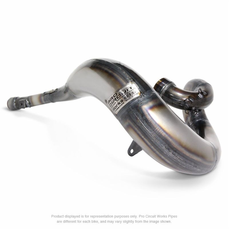 WORKS PIPE CR125 '87-88