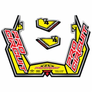 EXHAUST STICKER KIT T4-GP