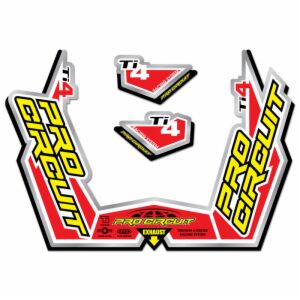 EXHAUST STICKER KT TI4-GP