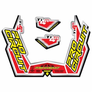 EXHAUST STICKER KIT TI4-R