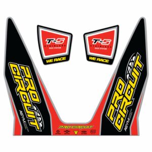 EXHAUST STICKER KIT T-5
