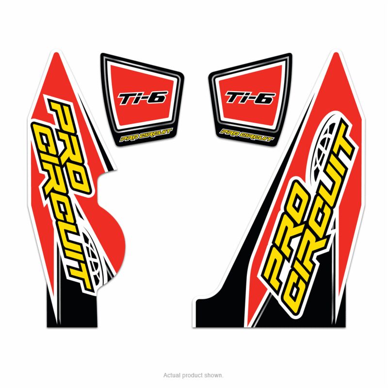 EXHAUST STICKER KIT TI-6