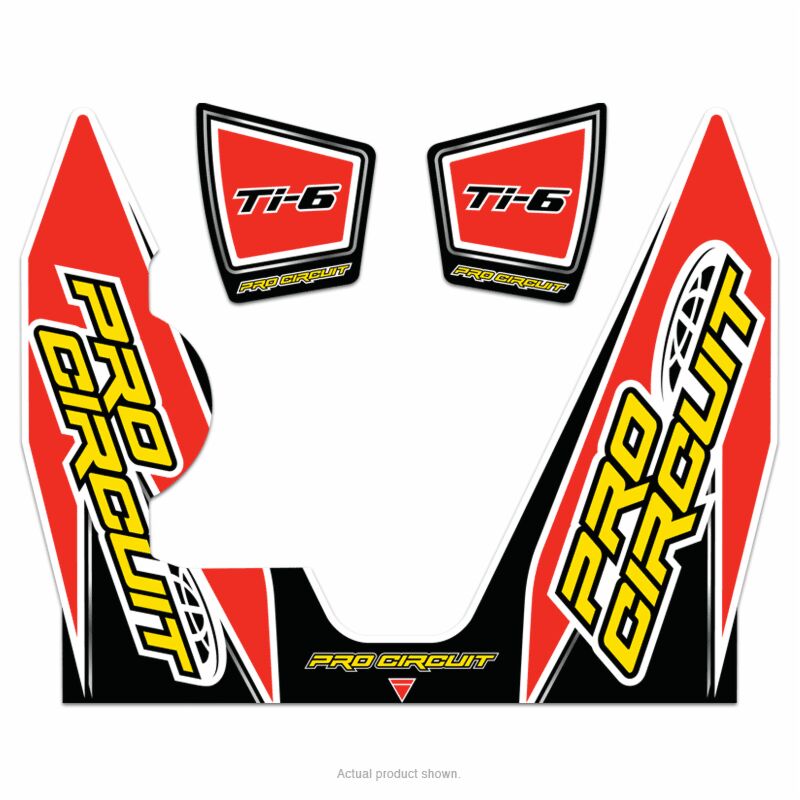 EXHAUST STICKER KIT TI-6