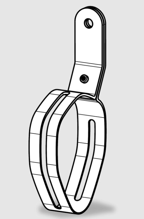 MUFFLER CLAMP CF