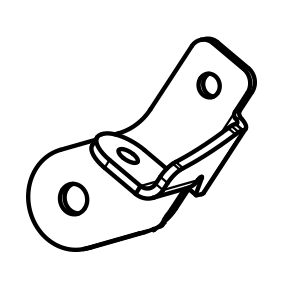 MUFFLER BRACKET SS YZF-R7
