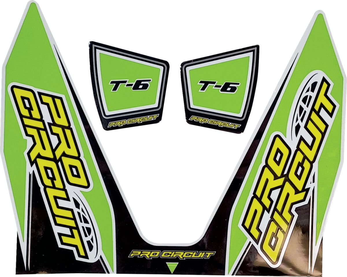 DECAL T6 GREEN