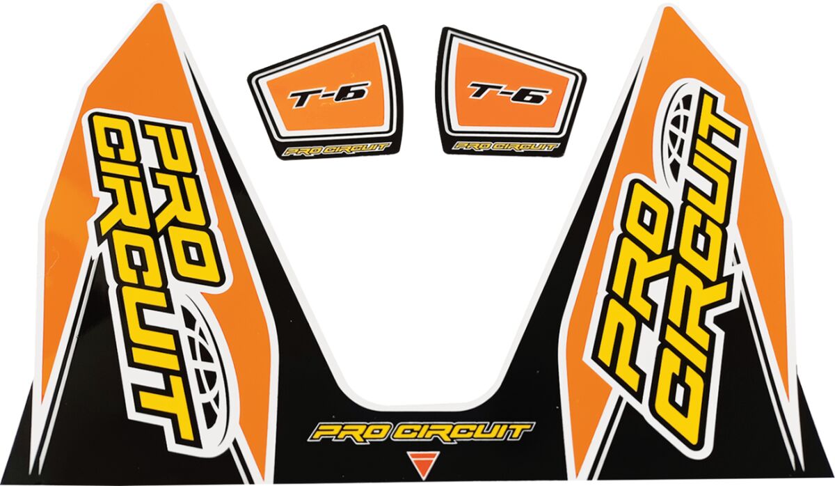 DECAL T6 ORANGE